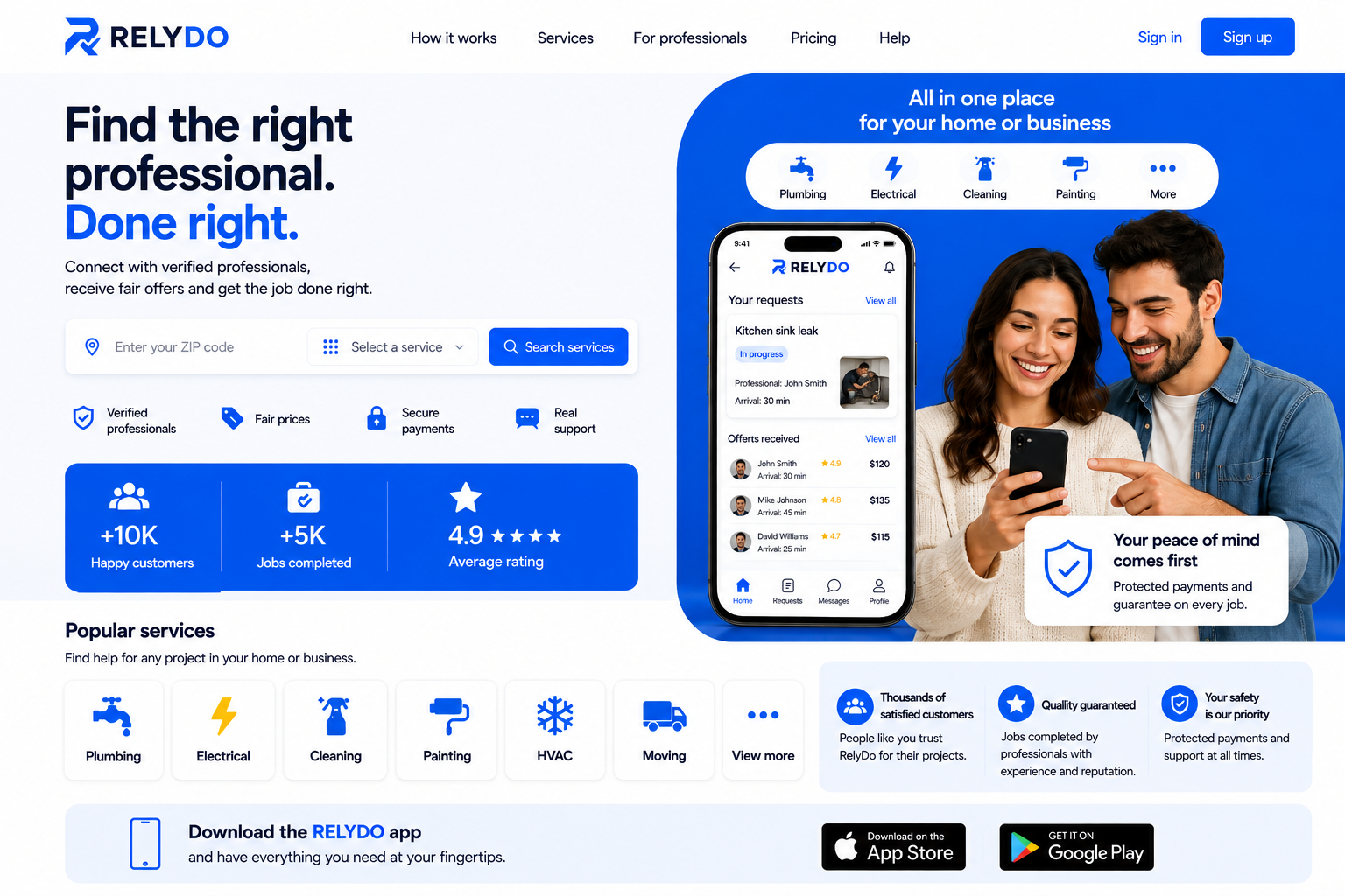 RELYDO app